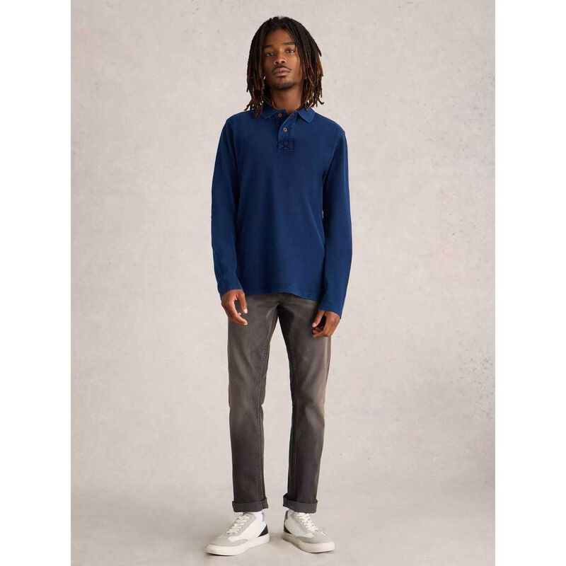 White Stuff Long Sleeve Utility Polo image number 3
